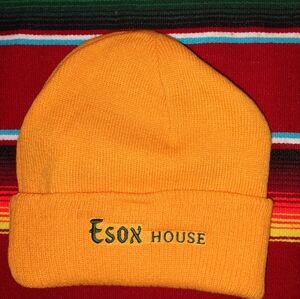 Esox House 100% Acrylic Knit Cuffed Beanie Yellow OS